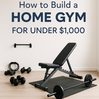 How to Build a Home Gym for Under $1,000