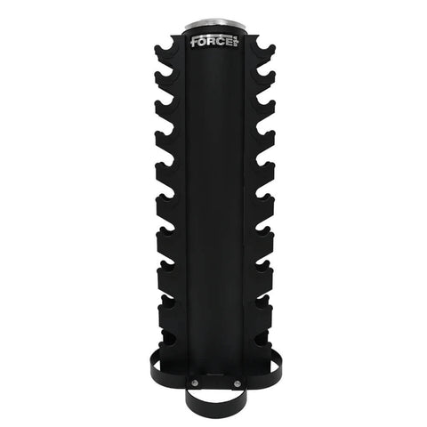 Image of Force USA Heavy Duty Vertical 10 Pairs Dumbbell Storage Tree Rack