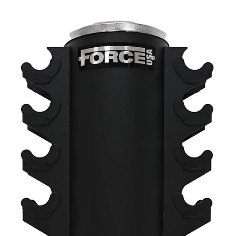 Image of Force USA Heavy Duty Vertical 10 Pairs Dumbbell Storage Tree Rack