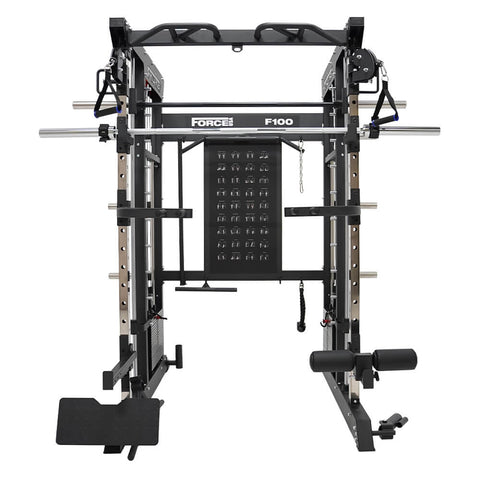 Image of Force USA F100 All In One Functional Trainer 100kgs Weight Stack Smith Cable Cross Machine