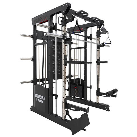 Image of Force USA F100 All In One Functional Trainer 100kgs Weight Stack Smith Cable Cross Machine
