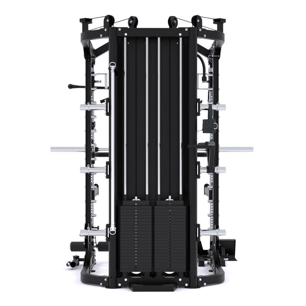 Force USA G12  Power Rack Smith Machine Dip Station Chin Up Station And Multi Functional Trainer Cable Cross Over Gym All In One