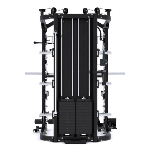 Image of Force USA G12  Power Rack Smith Machine Dip Station Chin Up Station And Multi Functional Trainer Cable Cross Over Gym All In One