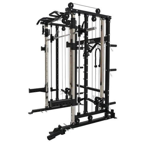 Image of Force USA G3 Smith Machine Power Rack Cage And Multi Functional Trainer Cable Cross Over Gym All In One