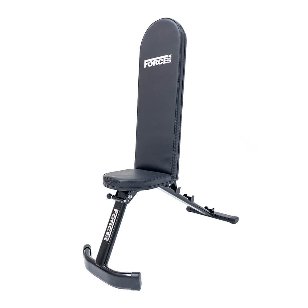 Force USA Incline to Decline Adjustable Exercise Gym Weights Foldable Bench