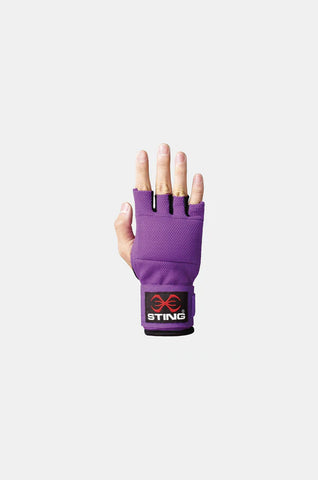 Image of STING Elasticised Muay Thai Kick Boxing Protective Quick Wraps Boxing Ezy Hand Wraps