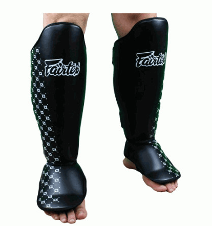 Image of Fairtex Muay Thai Kick Boxing MMA Competion Shin Guards Shinguard Instep Leg Pads