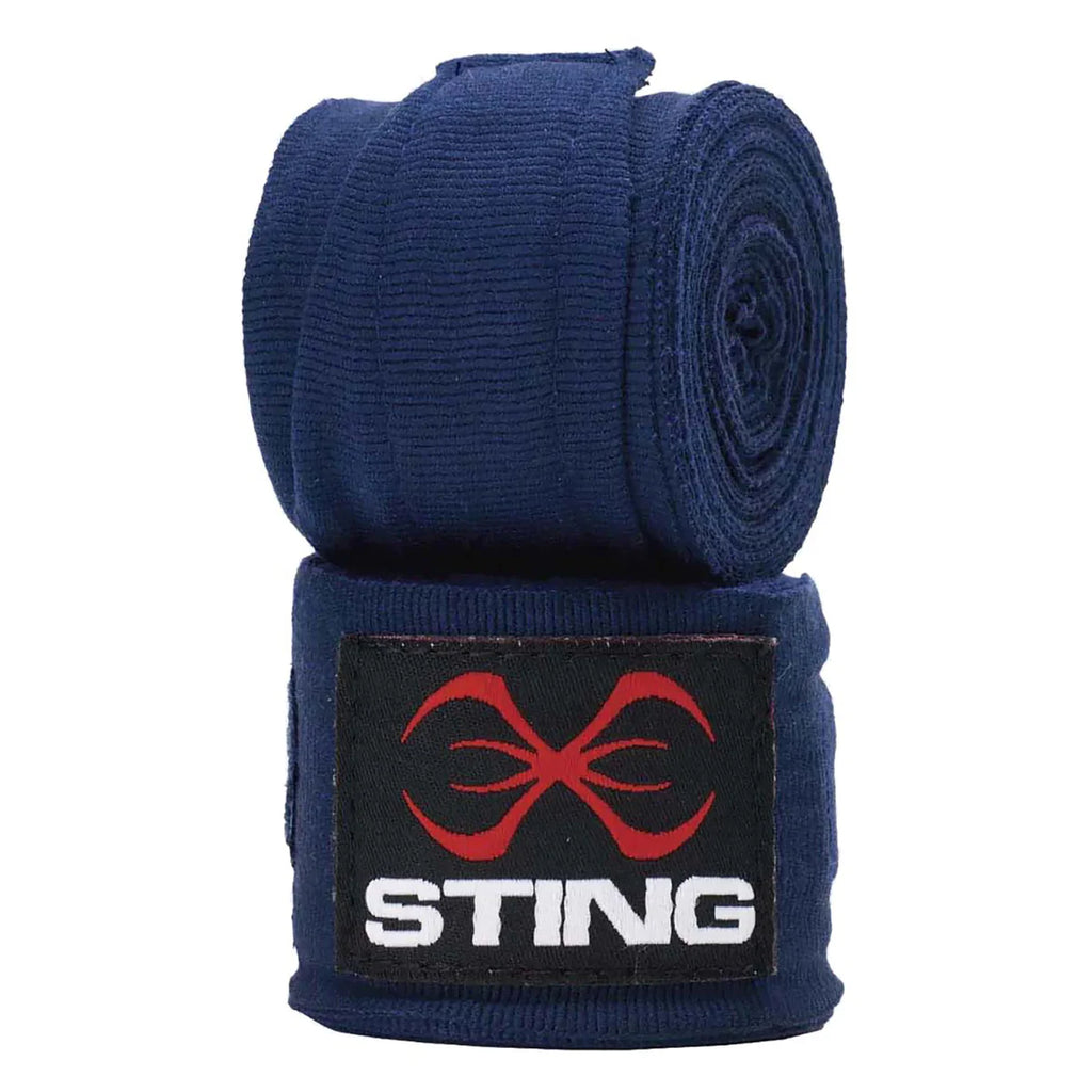 STING Elasticised Boxing Hand Wraps Muay Thai Kick Boxing Protective Bandages 4.5m
