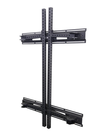 Image of FOLD BACK WALL MOUNTED RIG SQUAT POWER RACK