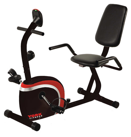 Image of York Recumbent Reclining Fitness Exercise Bike