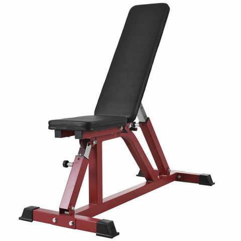 Image of Light Duty Adjustable Incline Flat Gym Weights Bench