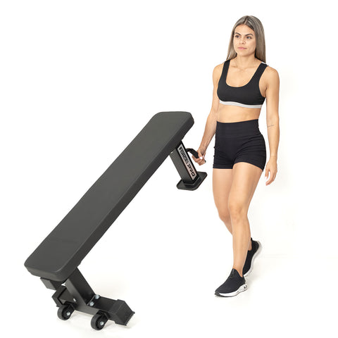 Image of FORCE USA COMMERCIAL FLAT EXERCISE WEIGHTS BENCH