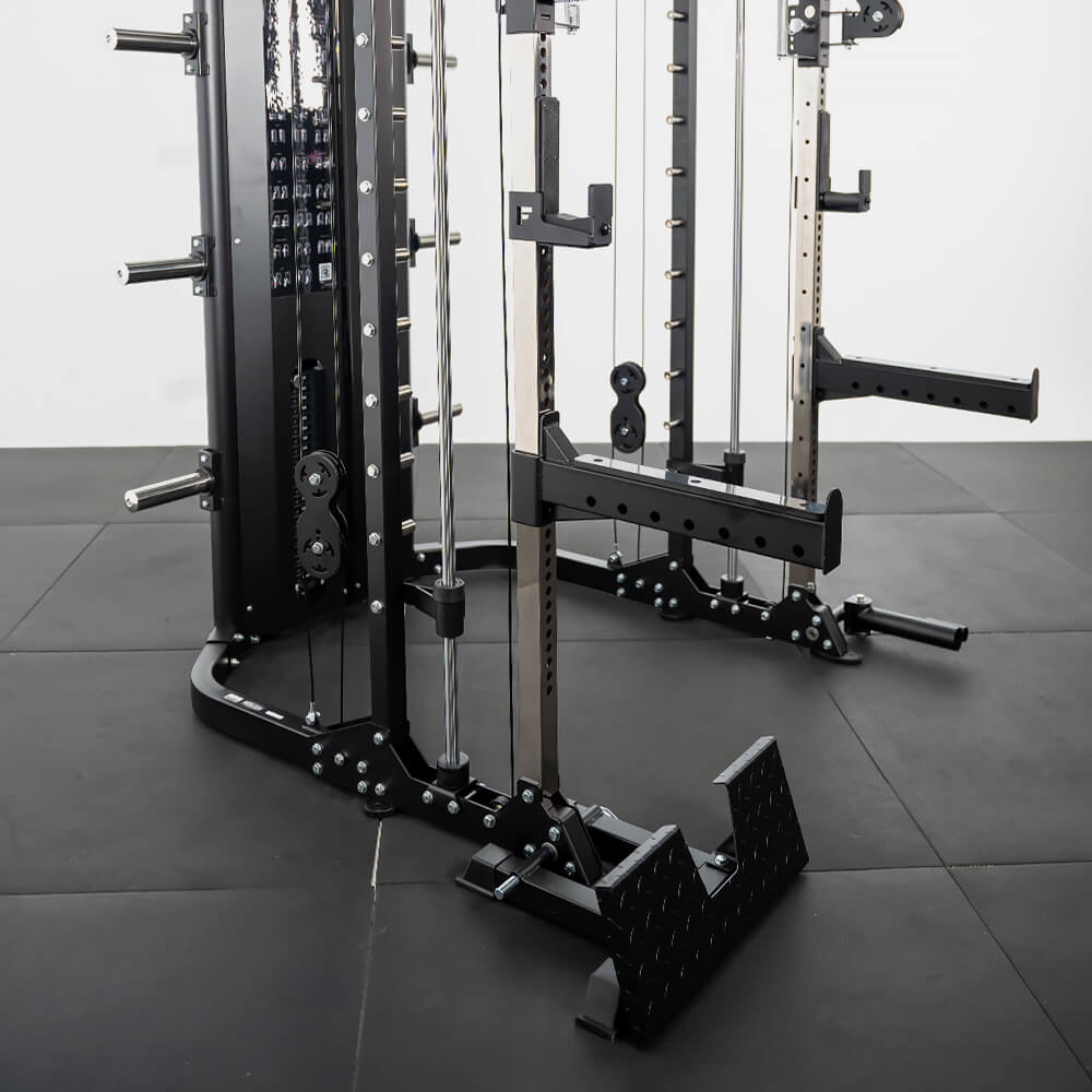 Force USA G12  Power Rack Smith Machine Dip Station Chin Up Station And Multi Functional Trainer Cable Cross Over Gym All In One
