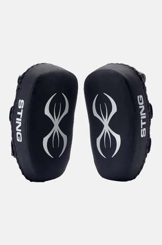 Image of STING MUAY THAI PADS KICK BOXING MMA PUNCH SHIELD SET CURVED - Sweat Central