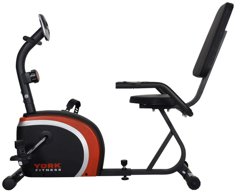 Image of York Recumbent Reclining Fitness Exercise Bike