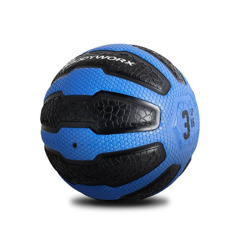 Image of 2-Tone Commercial Rubber Medicine Ball - 3kg
