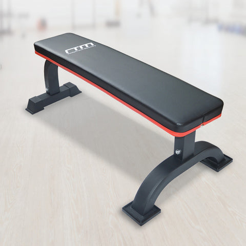 Image of COMMERCIAL FLAT BENCH - WEIGHTLIFTING PRESS GYM QUALITY