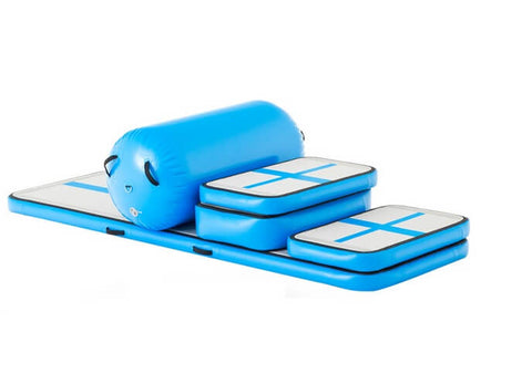 Image of Air Gymnastic Mat Track Roll Cylinder Block Tumbling Martial Arts