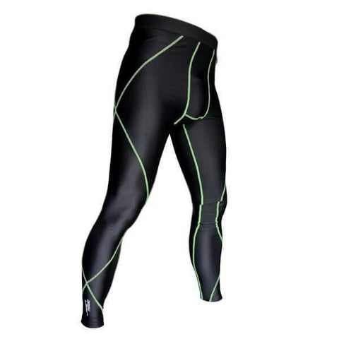 Image of BASE LAYER UNISEX COMPRESSION PERFORMANCE TIGHTS SKINS PANTS SIZE SMALL - sweatcentral