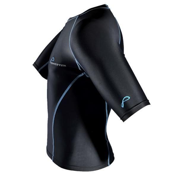 POWERTITE KID YOUTH ACTIVE COMPRESSION PERFORMANCE TOP SKINS SHORT SLEEVES TOP - sweatcentral