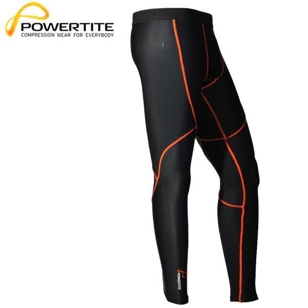 POWERTITE MEN COMPRESSION PERFORMANCE TIGHTS SKINS PANTS - SIZE SMALL - sweatcentral