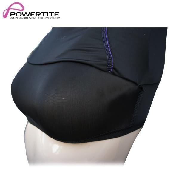 POWERTITE WOMENS COMPRESSION SKINS SLEEVELESS TANK TOP SINGLET & SUPPORT BRA - Size Small - sweatcentral