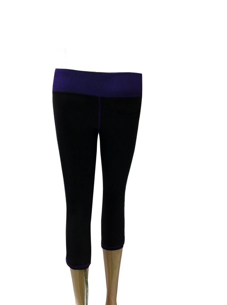 POWERTITE WOMENS EXERCISE 3/4 PANTS - SIZE EXTRA SMALL - sweatcentral