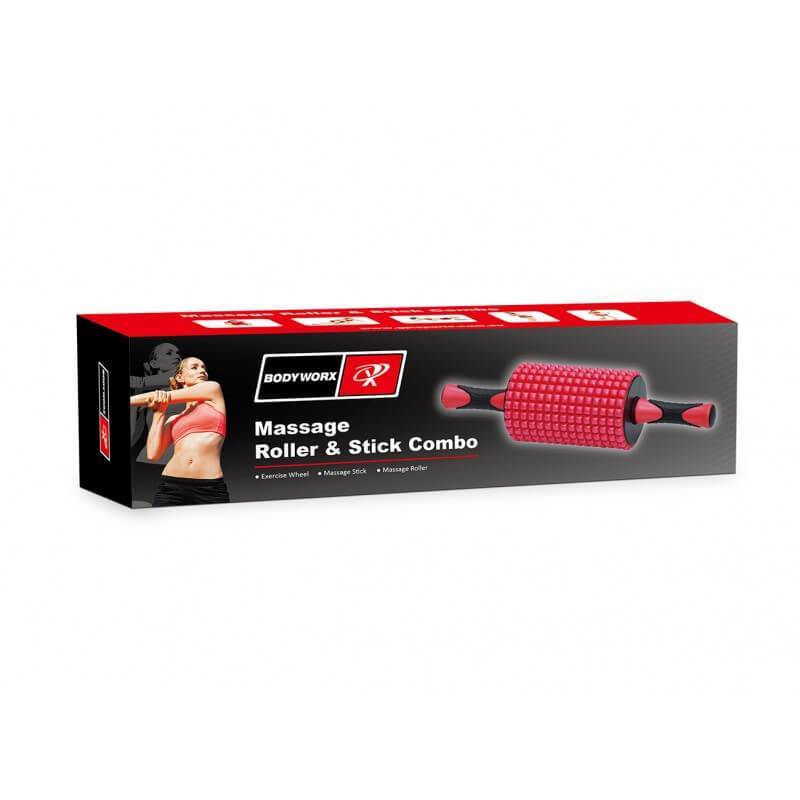 BODYWORX MASSAGE ROLLER & STICK COMBO - sweatcentral
