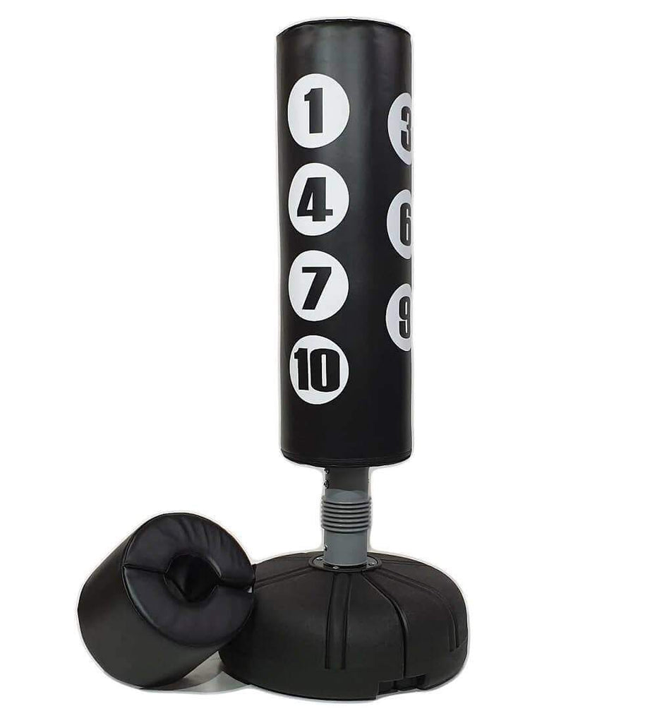 FREE STANDING PUNCHING BOXING BAG KICK MMA MARTIAL ARTS BOB - sweatcentral