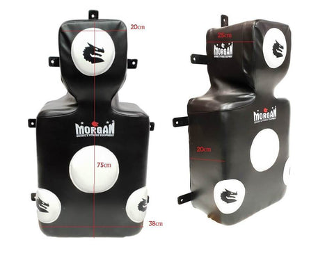 Image of HEAVY DUTY FREE STANDING WALL MOUNTED BOXING BAG UPPER CUT PUNCHING BAG FOCUS MASTER - sweatcentral