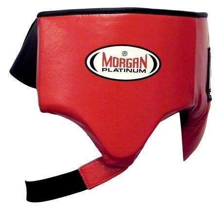 Image of MORGAN PLATINUM LEATHER ABDO GUARD BOXING PROTECTIVE - sweatcentral