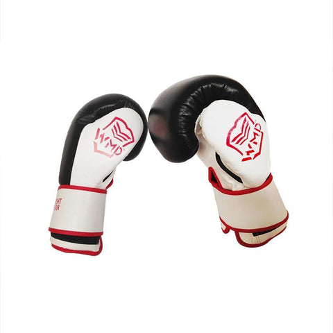 Image of WMD COWHIDE LEATHER BOXING GLOVES SPARRING PUNCHING MMA BAG TRAINING - sweatcentral