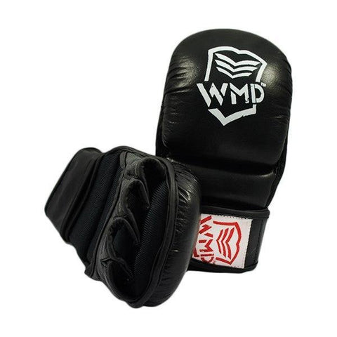 Image of WMD HYBRID BOXING GLOVES OPEN PALM TRAINING GLOVES UFC MMA KICK GRAPPLING BJJ - sweatcentral