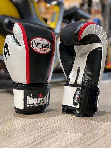 Image of Morgan Classic Boxing Kickboxing Punching Bag Sparring Gloves 16oz - sweatcentral