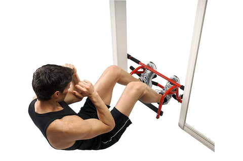 Image of GOFIT NO SCREW STABLE DOOR CHIN UP BAR MULTI USE CHIN UP STATION - sweatcentral