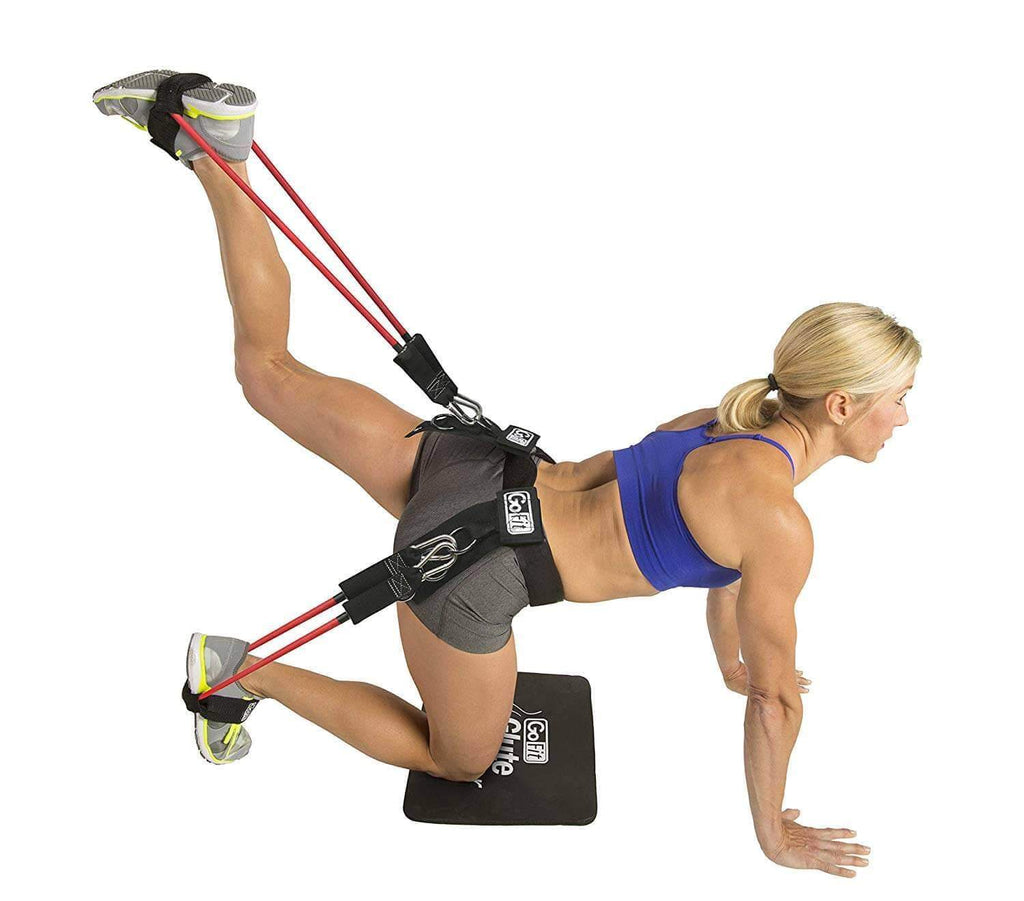 GOFIT GLUTE BLASTER RESISTANCE EXERCISE TUBES SET - sweatcentral