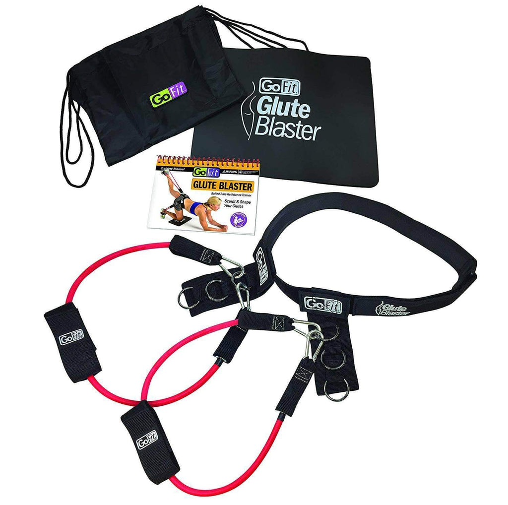 GOFIT GLUTE BLASTER RESISTANCE EXERCISE TUBES SET - sweatcentral