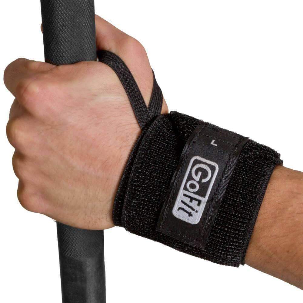 GOFIT GYM WEIGHT ELASTIC WRIST SUPPORT STRAP (PAIR) - sweatcentral