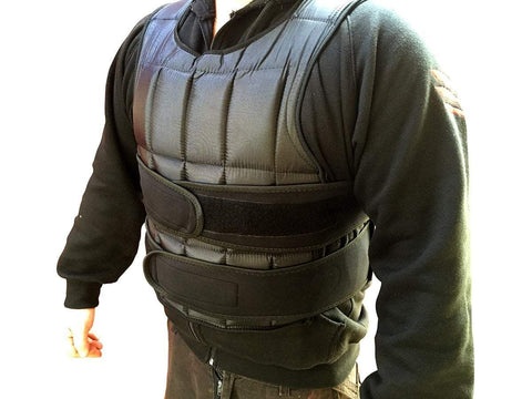 Image of 15kg WEIGHTED WEIGHT VEST EXERCISE & SPORT STRENGTH TRAINING - sweatcentral