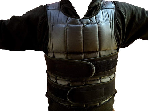 Image of 15kg WEIGHTED WEIGHT VEST EXERCISE & SPORT STRENGTH TRAINING - sweatcentral