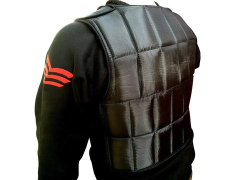 Image of 15kg WEIGHTED WEIGHT VEST EXERCISE & SPORT STRENGTH TRAINING - sweatcentral