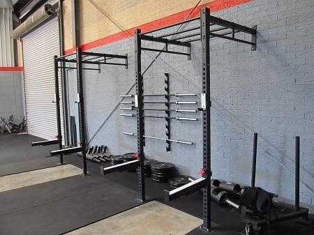 Image of 4 In 1 Cross Training Power Matrix Rack Wall Mounted Gym Squat Cage - sweatcentral