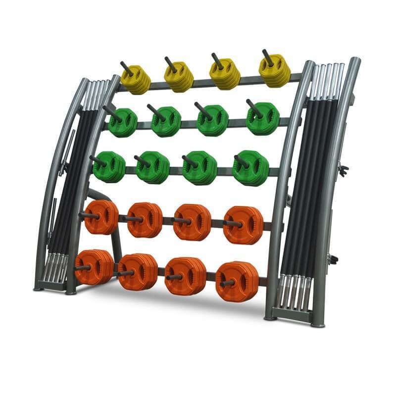 AEROBIC PUMP WEIGHTS BARS STORAGE RACK - PUMP SET STORAGE RACK - sweatcentral
