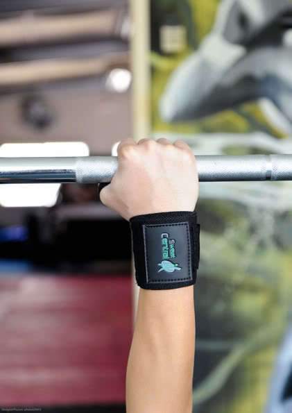ORIGINAL GYM WEIGHTS WRIST SUPPORT STRAP LIFTING WRAP - sweatcentral