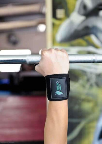 Image of ORIGINAL GYM WEIGHTS WRIST SUPPORT STRAP LIFTING WRAP - sweatcentral