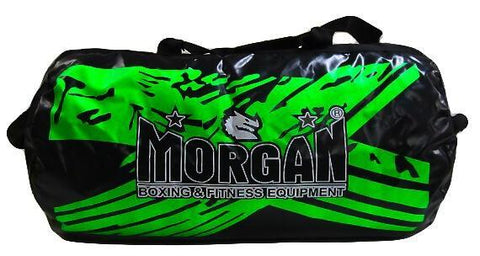 Image of MORGAN BANGKOK READY 2.5FT  VINYL GEAR BAG FITNESS CARRYING GYM BAG - GREEN COLOR - sweatcentral