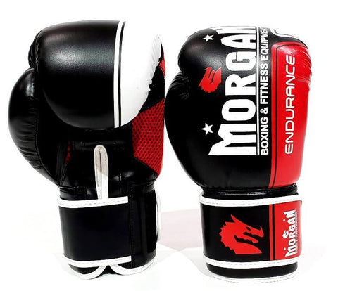 Image of MORGAN ENDURANCE PRO BOXING PUNCHING GLOVES SPARRING MMA PUNCHING BAG - sweatcentral