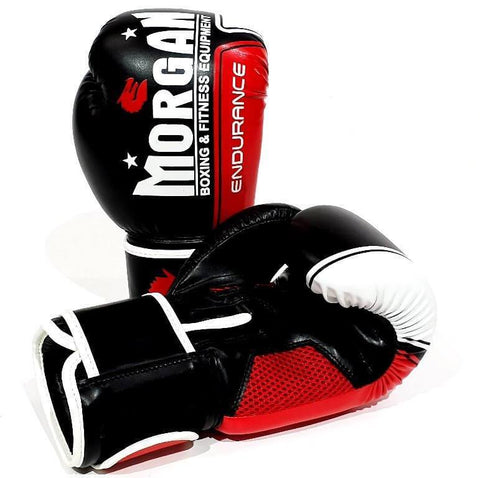 Image of MORGAN ENDURANCE PRO BOXING PUNCHING GLOVES SPARRING MMA PUNCHING BAG - sweatcentral
