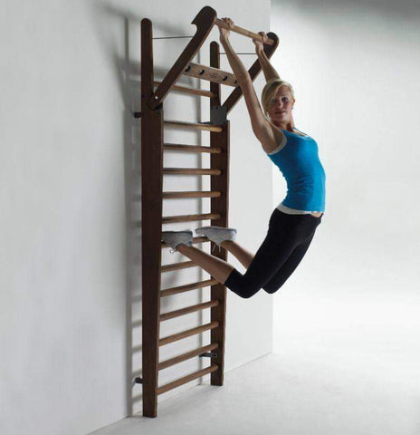 Image of MULTI USE EXCERCISE WALLBARS STATION | CHIN UP BAR | SIT UP BAR | PULL UPS BAR - sweatcentral