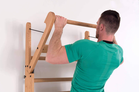Image of MULTI USE EXCERCISE WALLBARS STATION | CHIN UP BAR | SIT UP BAR | PULL UPS BAR - sweatcentral